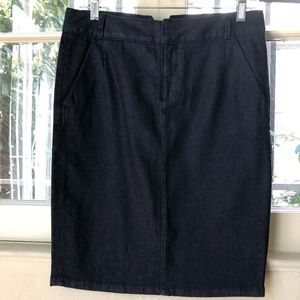 Club Monaco Denim Pencil Skirt-size 2